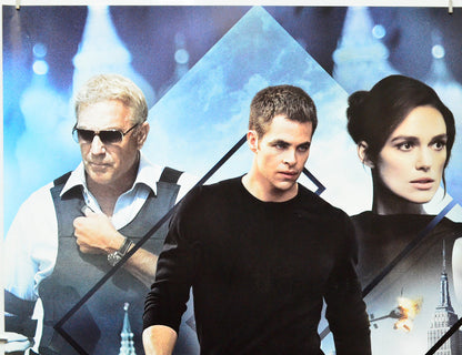 Jack Ryan : Shadow Recruit (Top Left) Cinema Quad Movie Poster 