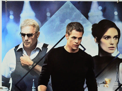 Jack Ryan : Shadow Recruit (Top Left) Cinema Quad Movie Poster 