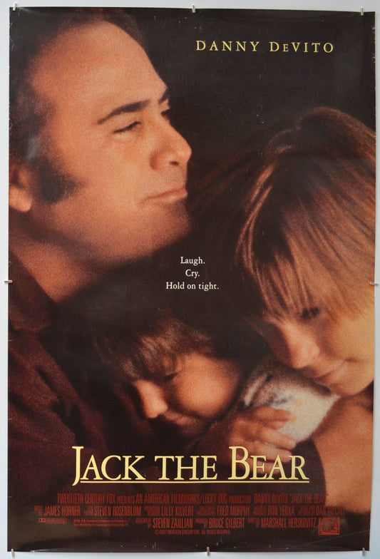 Jack The Bear - Original One Sheet Poster - Film Poster - Movie Poster