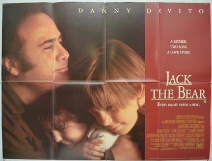 Jack The Bear - Original Quad Poster - Film Poster - Movie Poster