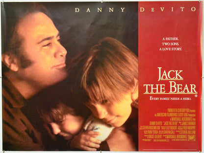 Jack The Bear - Original Quad Poster - Film Poster - Movie Poster