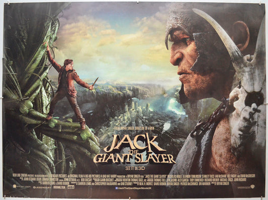 Jack The Giant Slayer  Original Quad Poster - Film Poster - Movie Poster