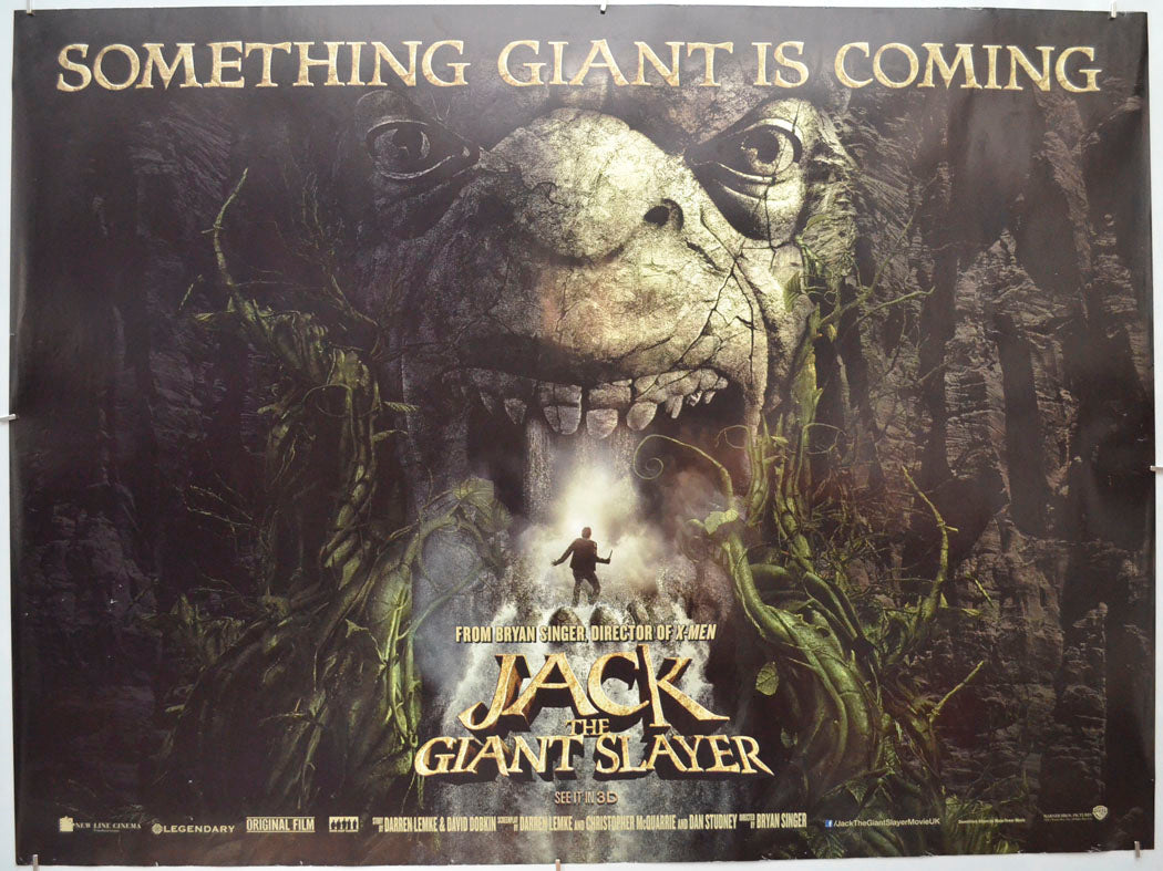 Jack The Giant Slayer (Teaser / Advance Version) Original Quad Poster - Film Poster - Movie Poster