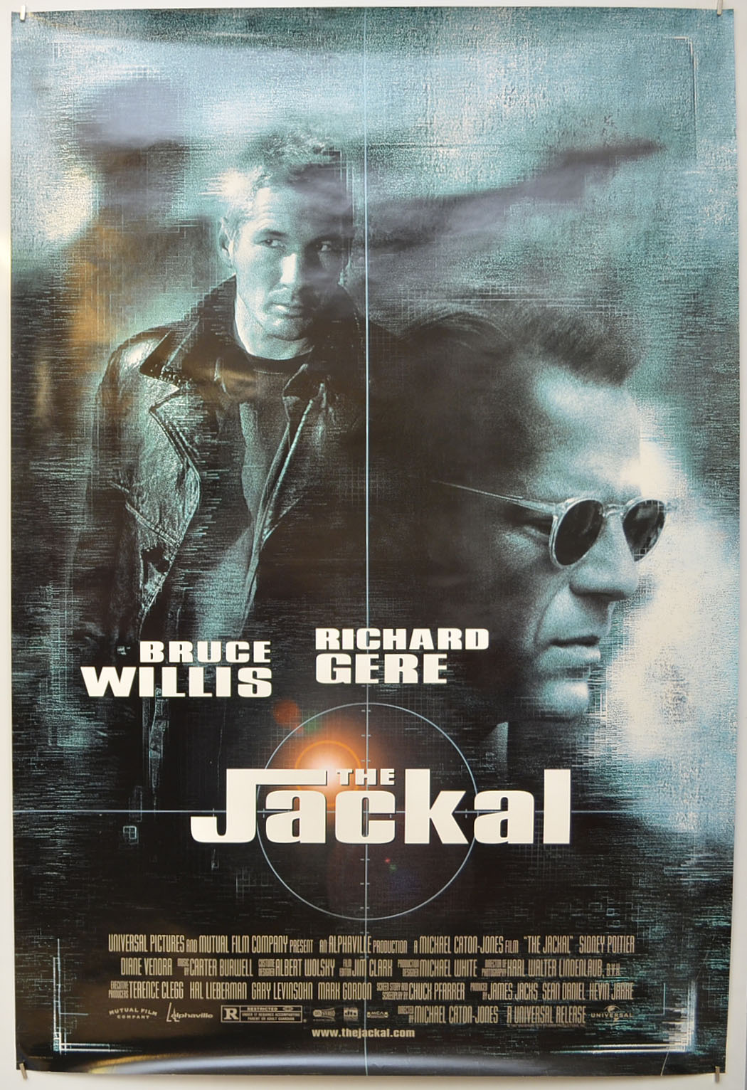 The Jackal Original One Sheet Poster - Film Poster - Movie Poster