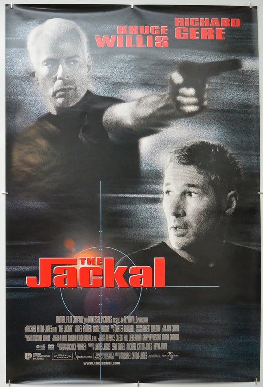 The Jackal (Design 2) Original One Sheet Poster - Film Poster - Movie Poster