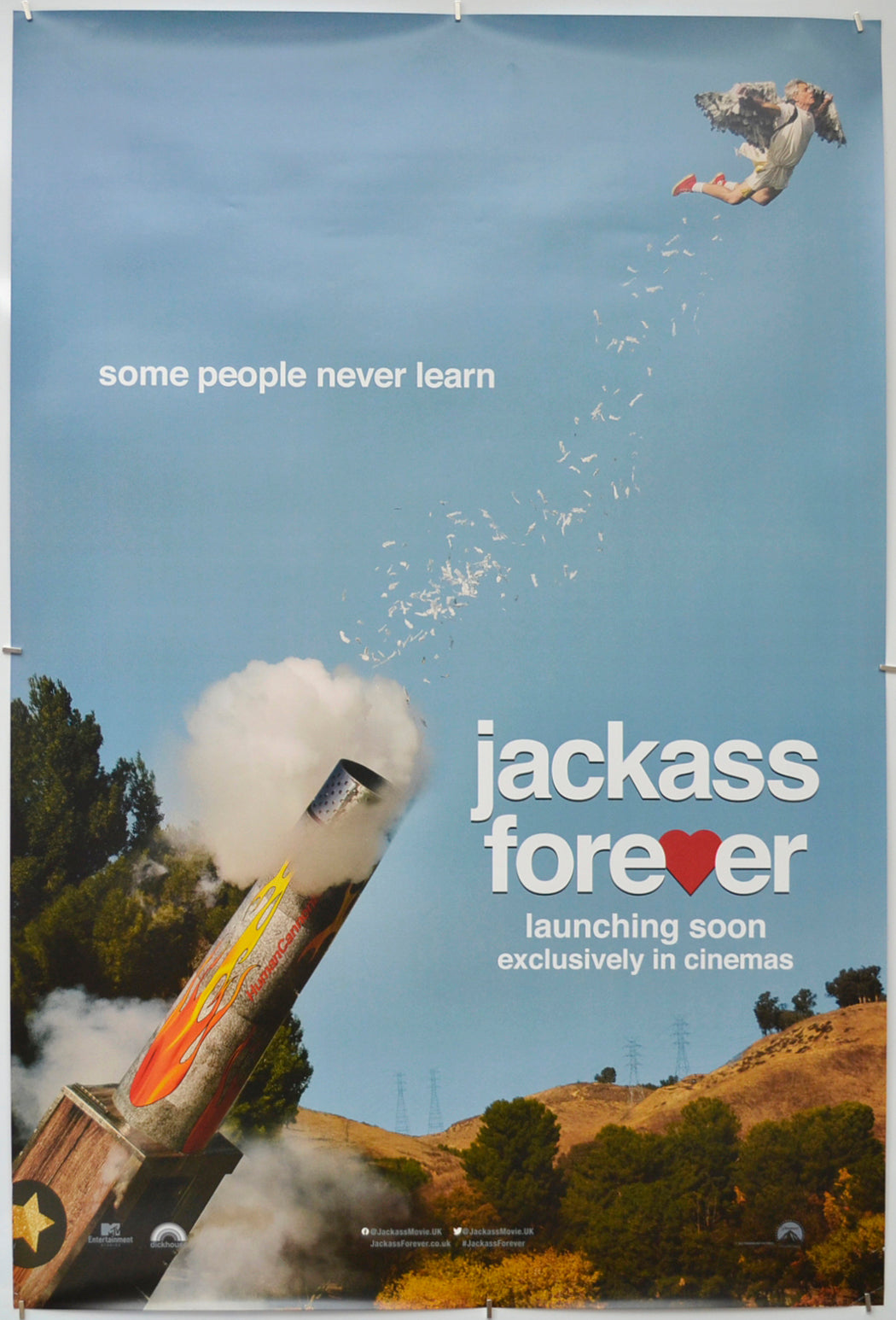 Jackass Forever (Teaser / Advance Version) Original One Sheet Poster - Film Poster - Movie Poster