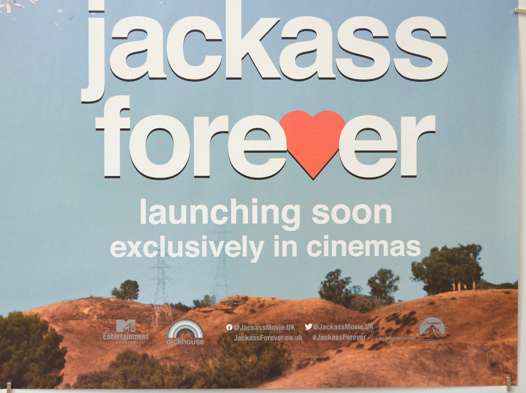 JACKASS FOREVER (Bottom Right) Cinema Quad Movie Poster 