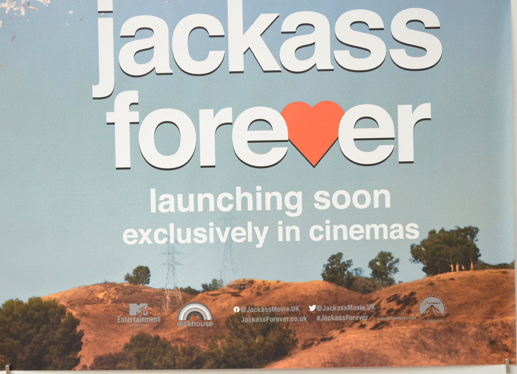 JACKASS FOREVER (Bottom Right) Cinema Quad Movie Poster 