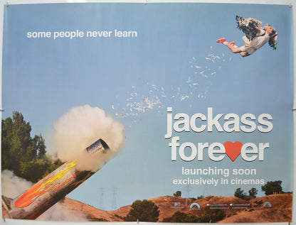 Jackass Forever (Teaser / Advance Version) - Original Quad Poster - Film Poster - Movie Poster