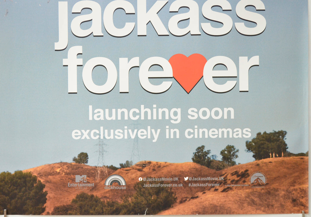 JACKASS FOREVER (Bottom Right) Cinema Quad Movie Poster 