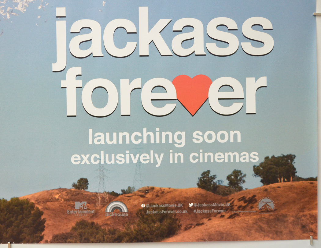 JACKASS FOREVER (Bottom Right) Cinema Quad Movie Poster 