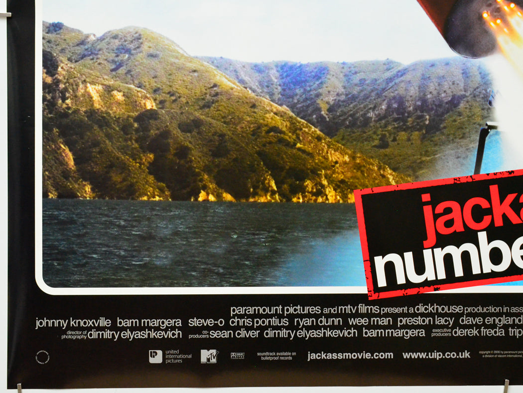 Jackass Number Two (Bottom Left) Cinema Quad Movie Poster 