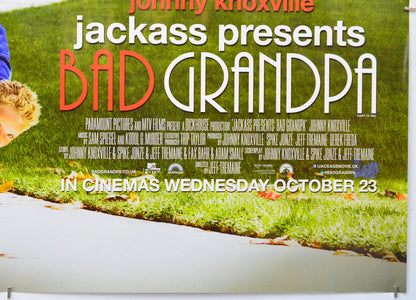 Jackass Presents : Bad Grandpa (Bottom Right) Cinema Quad Movie Poster 