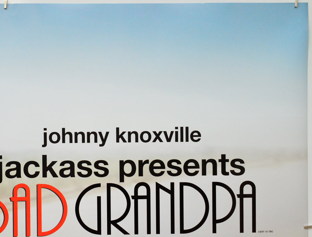 Jackass Presents : Bad Grandpa (Top Right) Cinema Quad Movie Poster 