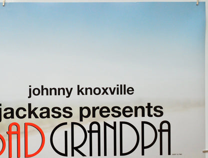Jackass Presents : Bad Grandpa (Top Right) Cinema Quad Movie Poster 