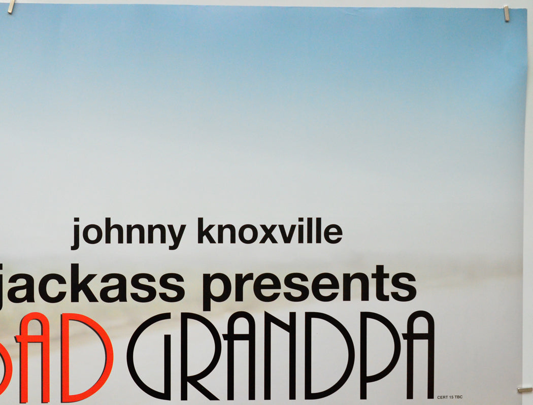 Jackass Presents : Bad Grandpa (Top Right) Cinema Quad Movie Poster 