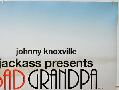 Jackass Presents : Bad Grandpa (Top Right) Cinema Quad Movie Poster 