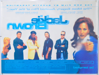 Jackie Brown (Back) Cinema Quad Movie Poster 