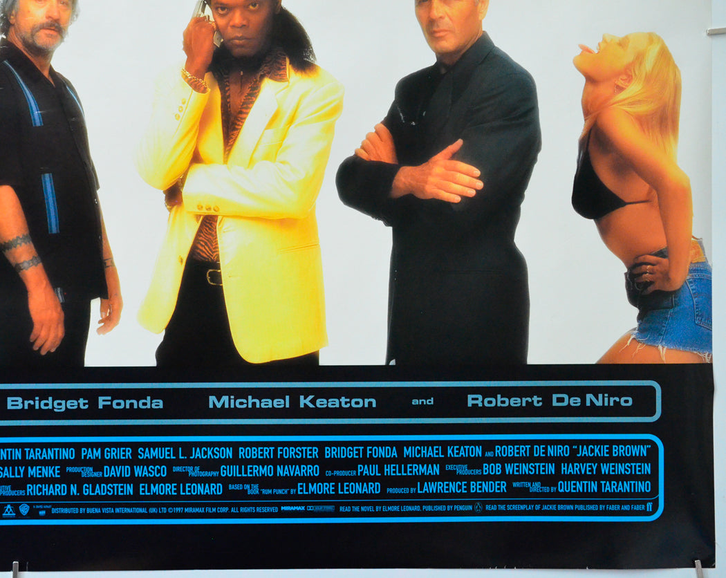 Jackie Brown (Bottom Right) Cinema Quad Movie Poster 
