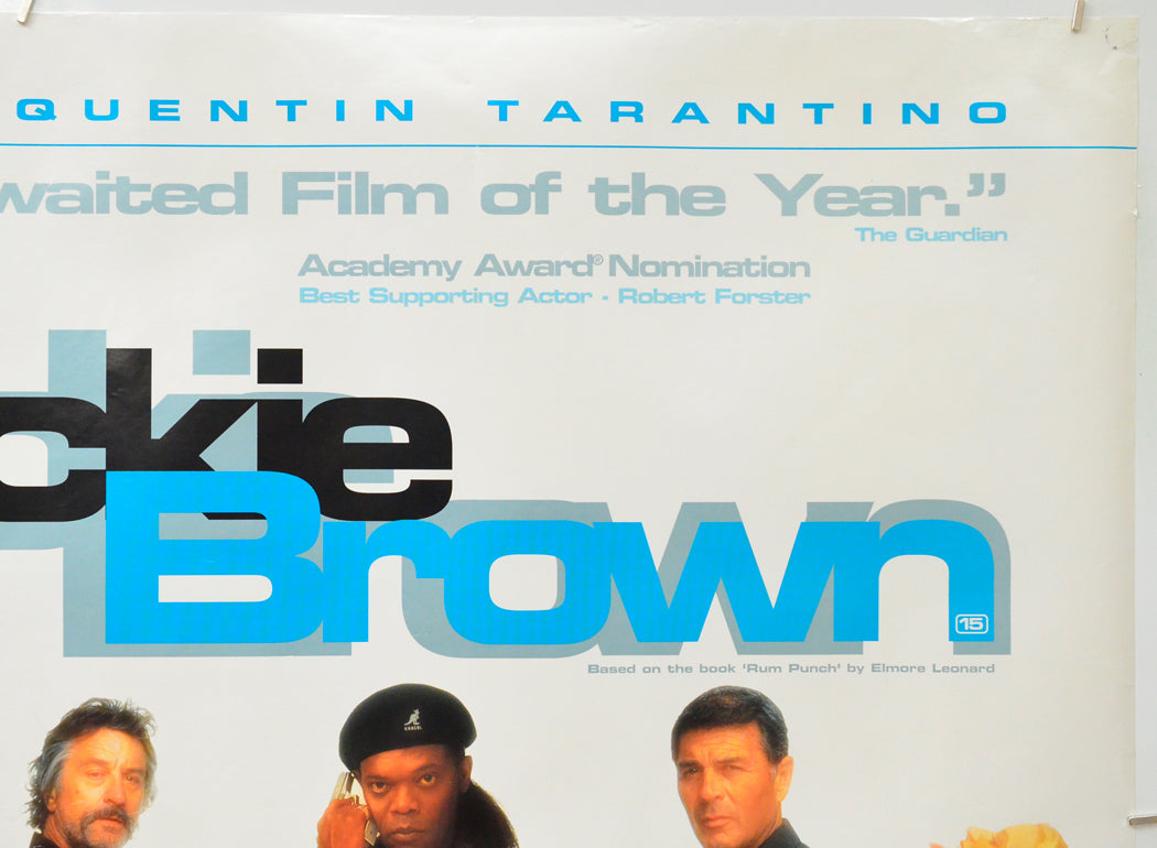 Jackie Brown (Top Right) Cinema Quad Movie Poster 