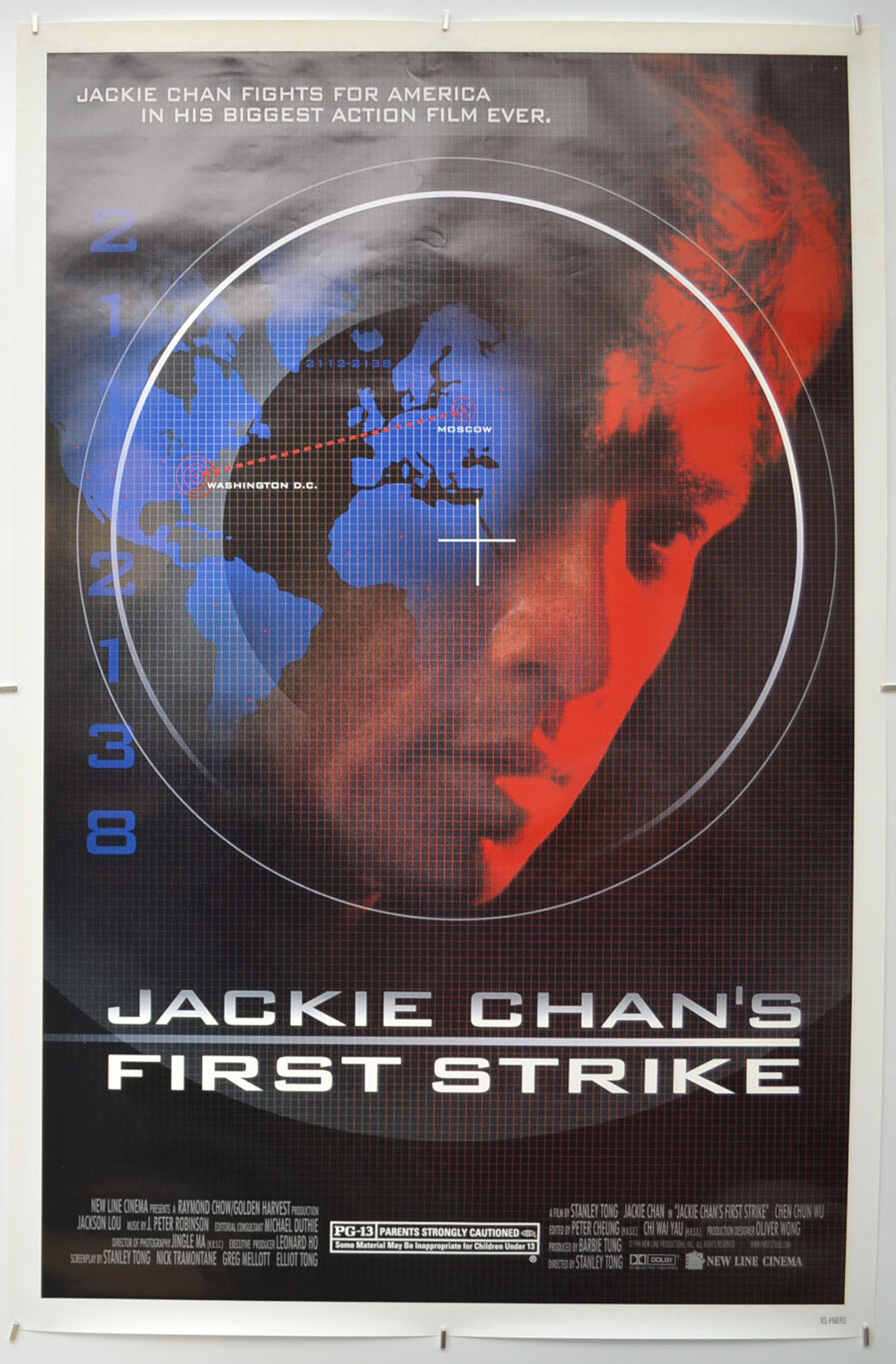 Jackie Chan's First Strike  Original One Sheet Poster - Film Poster - Movie Poster