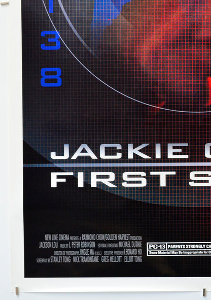 Jackie Chan's First Strike (Bottom Left) Cinema One Sheet Movie Poster 