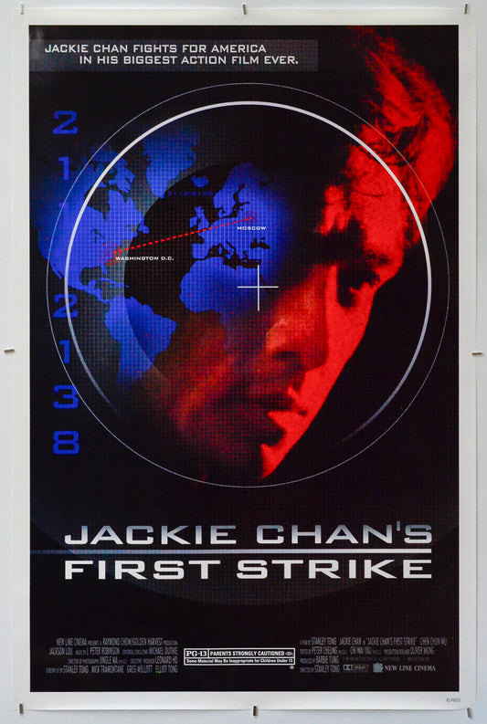 Jackie Chan's First Strike - Original One Sheet Poster - Film Poster - Movie Poster 