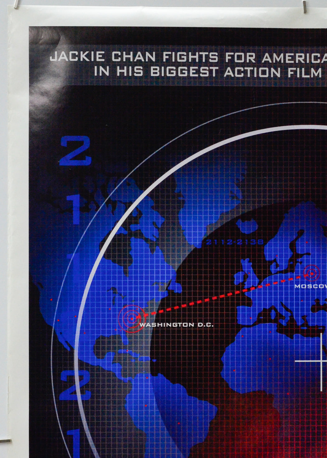 Jackie Chan's First Strike (Top Left) Cinema One Sheet Movie Poster 
