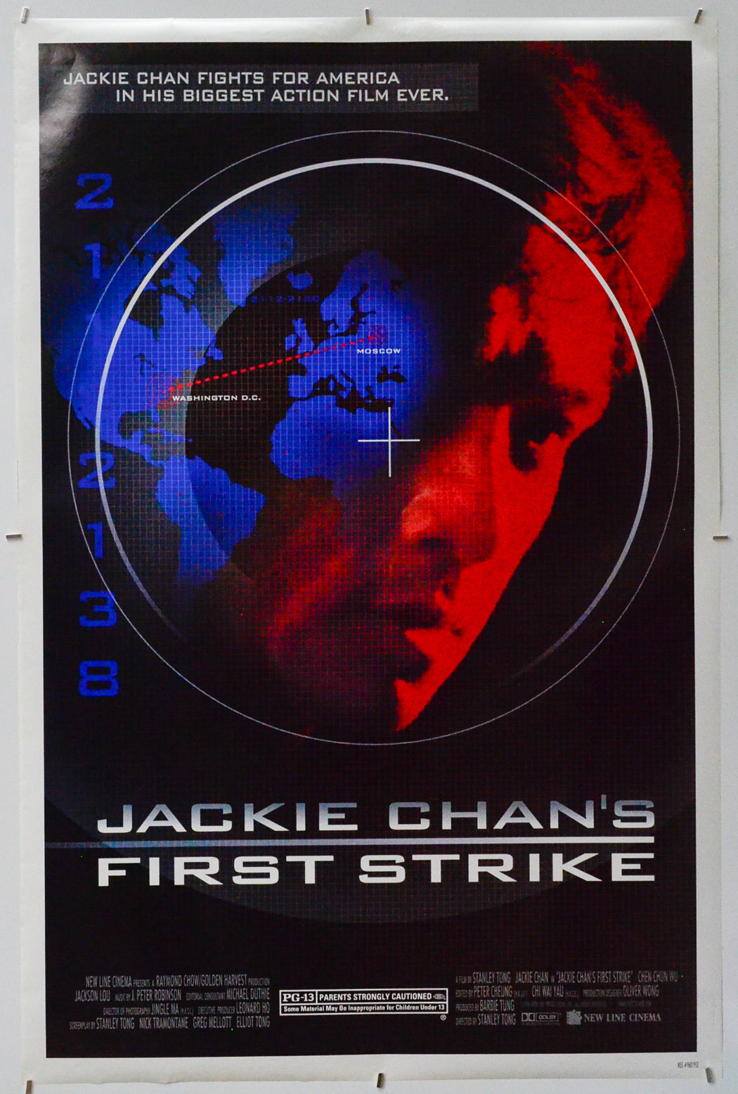 Jackie Chan's First Strike - Original One Sheet Poster - Film Poster - Movie Poster 
