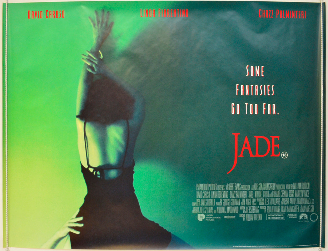Jade Poster “Jade” Original British Quad Poster - Film Poster - Movie Poster ...