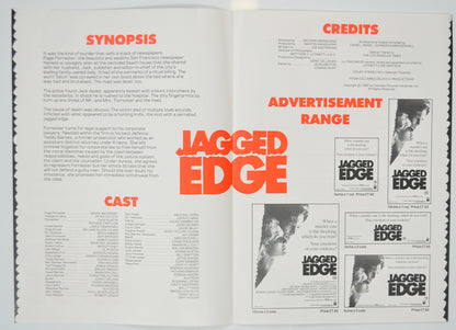 JAGGED EDGE Cinema Exhibitors Campaign Pressbook - INSIDE 