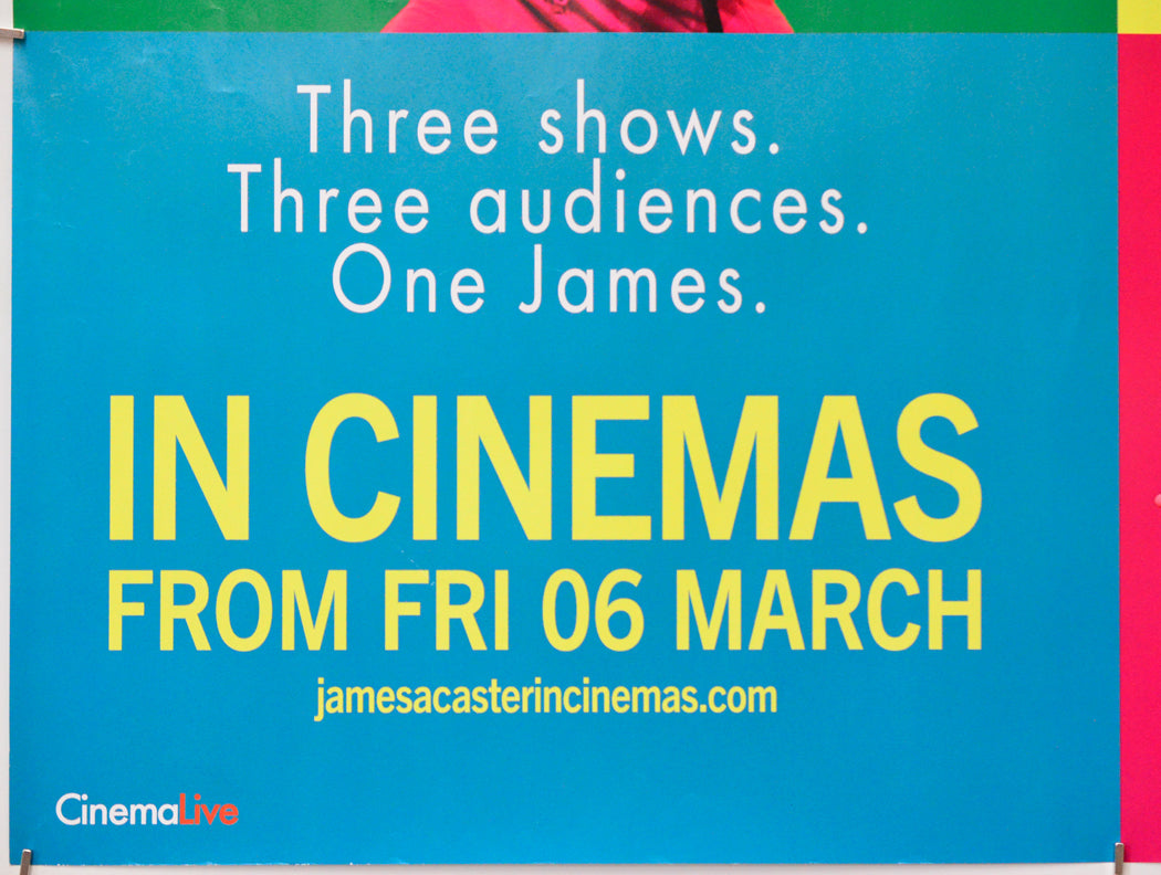 James Acaster - Cinemagoers Welcome (Bottom Left) Cinema Quad Movie Poster 
