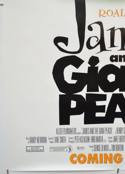 JAMES AND THE GIANT PEACH (Bottom Left) Cinema One Sheet Movie Poster 