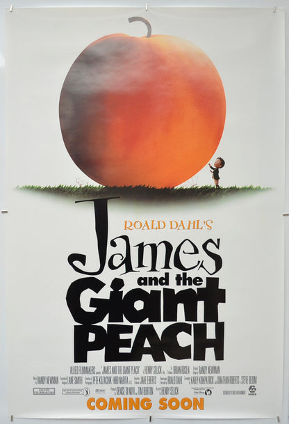 James And The Giant Peach Original One Sheet Poster - Film Poster - Movie Poster