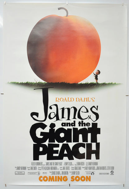 James And The Giant Peach Original One Sheet Poster - Film Poster - Movie Poster