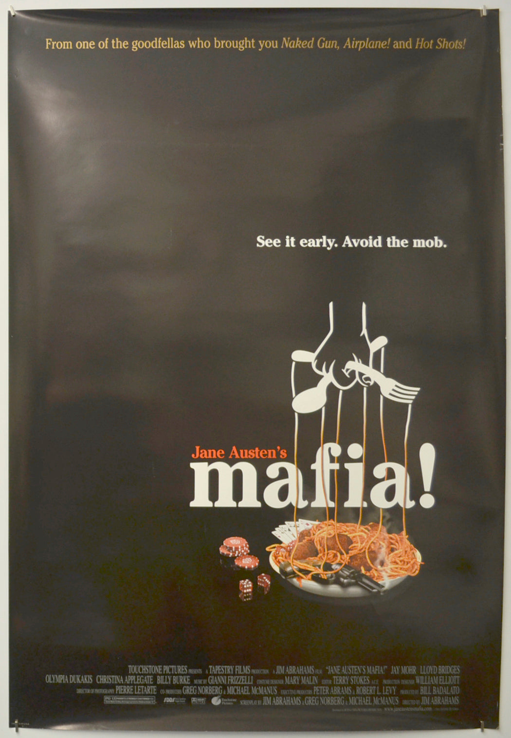 Jane Austen's Mafia!  Original One Sheet Poster - Film Poster - Movie Poster