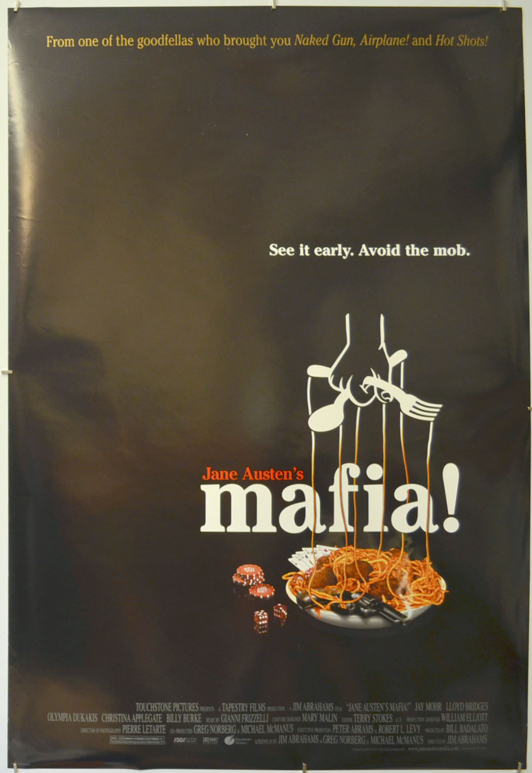 Jane Austen's Mafia! Original One Sheet Poster - Film Poster - Movie Poster