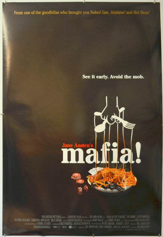 Jane Austen's Mafia! Original One Sheet Poster - Film Poster - Movie Poster