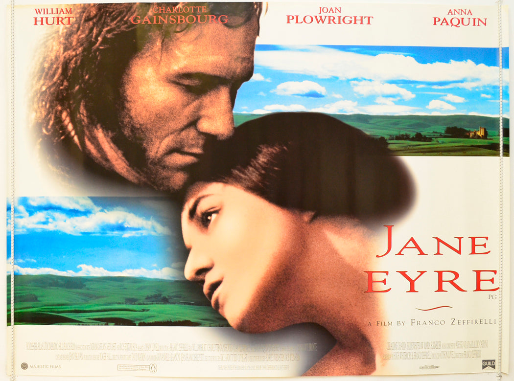 Jane Eyre  Original British Quad Poster - Film Poster - Movie Poster 