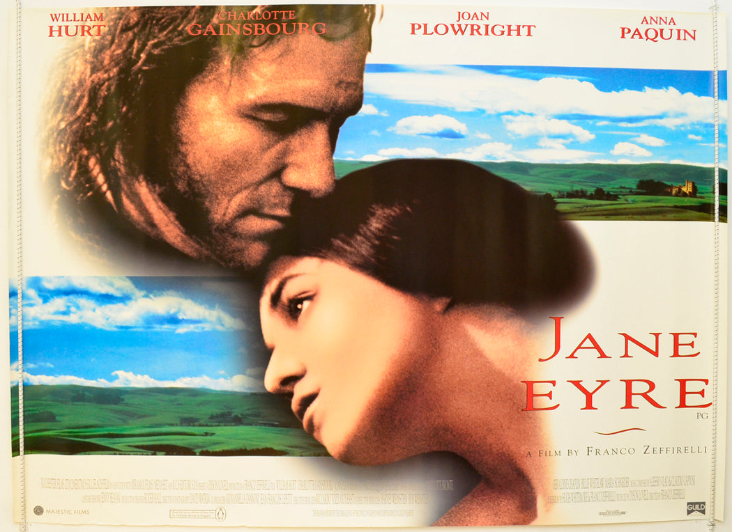 Jane Eyre  Original British Quad Poster - Film Poster - Movie Poster 