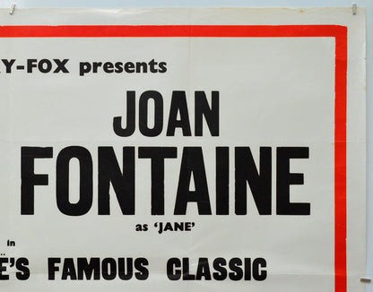Jane Eyre (Top Right) Cinema Quad Movie Poster 