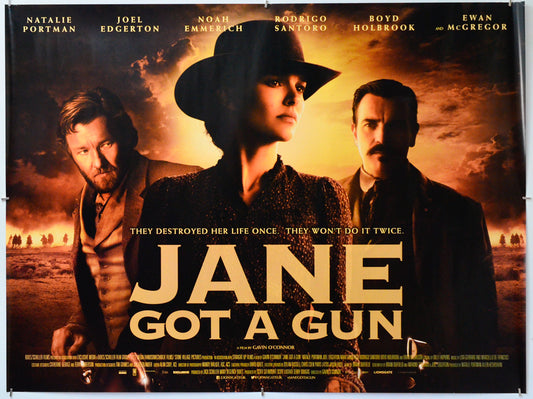 Jane Got A Gun - Original Quad Poster - Film Poster - Movie Poster