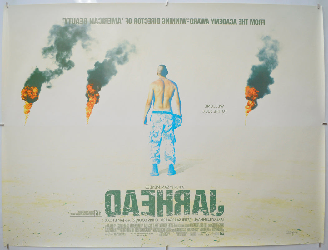 JARHEAD (Back) Cinema Quad Movie Poster 