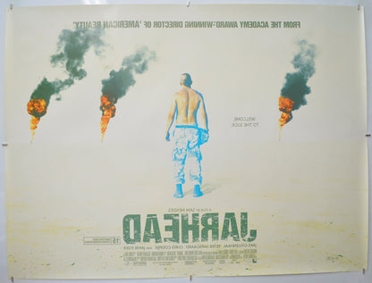 JARHEAD (Back) Cinema Quad Movie Poster 