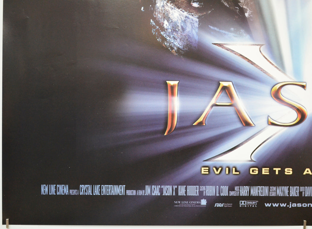 JASON X (Bottom Left) Cinema Quad Movie Poster 