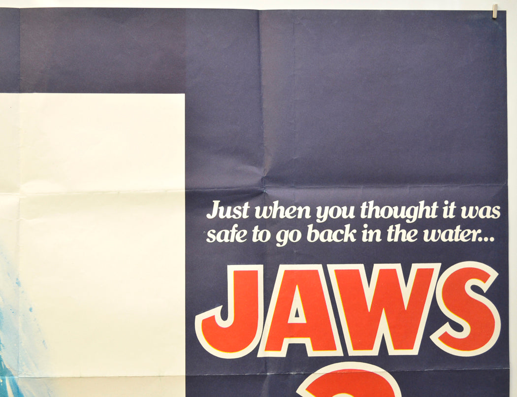 JAWS 2 (Top Right) Cinema Quad Movie Poster 