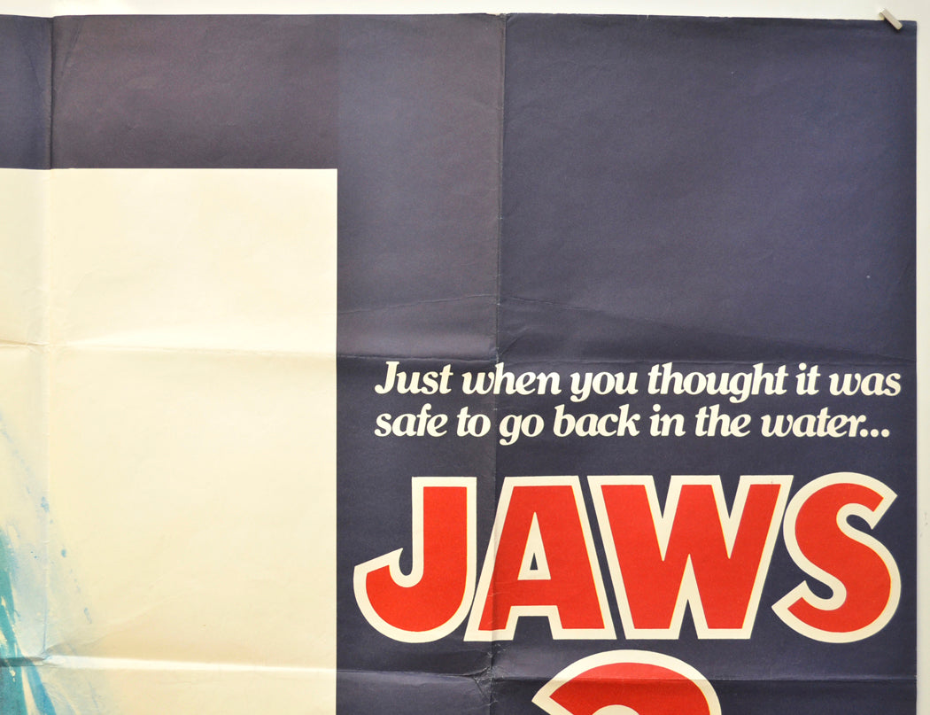 JAWS 2 (Top Right) Cinema Quad Movie Poster 