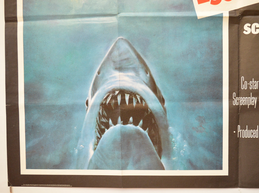 JAWS (Bottom Left) Cinema Quad Movie Poster 