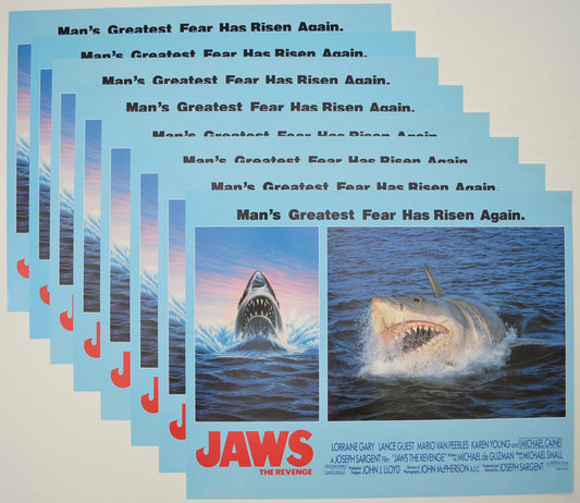 JAWS - THE REVENGE (Full View) Cinema Set of Lobby Cards  