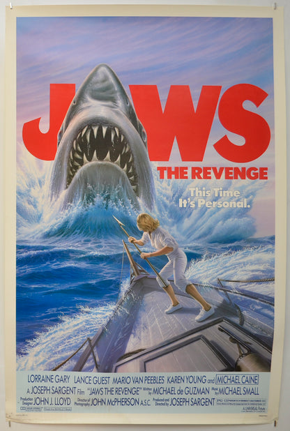 Jaws - The Revenge Original One Sheet Poster - Film Poster - Movie Poster  